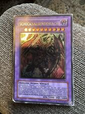 Yugioh schicksalsenddrache lod gebraucht kaufen  Grimmen