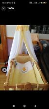 Wooden swinging baby for sale  SOUTHALL