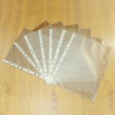 Plastic punched pockets for sale  COVENTRY