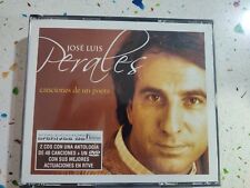 JOSE LUIS PERALES  2 x CDS CON 40 CANCIONES + DVD MEJORES ACTUACIONES RTVE AM segunda mano  Ciudad Real
