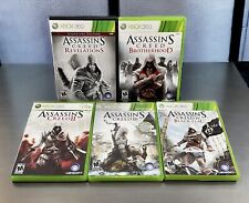 Assassin's Creed: Xbox 360 ~ Lote completo de 5 juegos ~ 2,3,4, Hermandad..., usado segunda mano  Embacar hacia Argentina