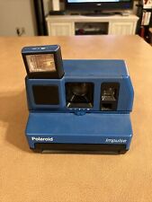 Usado, Câmera vintage POLAROID Impulse AF foco automático 600 azul-petróleo - não testada comprar usado  Enviando para Brazil