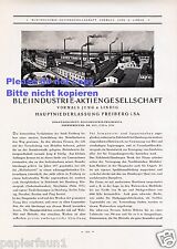 Bleiindustrie freiberg reklame gebraucht kaufen  Waldburg