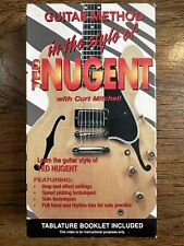 Método de guitarra al estilo de Ted Nugent música VHS MVP con folleto segunda mano  Embacar hacia Argentina