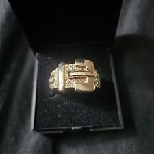Gents buckle ring for sale  LONDON