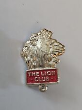 Lion club badge for sale  CANTERBURY