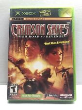 Used, Crimson Skies: High Road to Revenge (Microsoft Xbox, 2003) Complete w/ Manual for sale  Shipping to South Africa