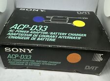 Adaptador de corriente SONY ACP-D33 para cargador de batería TCD-D3 Ni-Cd 110-220V segunda mano  Embacar hacia Argentina
