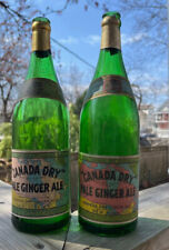 Garrafas antigas de cerveja de gengibre Quart - Canadá seco Nova York, Novo ano  (lote de 2) comprar usado  Enviando para Brazil