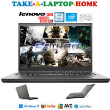 Lenovo ThinkPad Gaming Laptop i5 Quad Thead Core 256Gb Rapid SSD Windows11 Pro, używany na sprzedaż  Wysyłka do Poland
