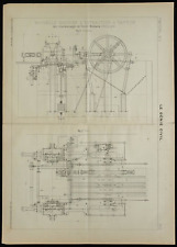 1906 - Extrator de máquina de lavar plano a vapor - Engenharia Paydirt - Bélgica, usado comprar usado  Enviando para Brazil