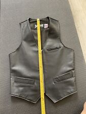 Schott vest leather d'occasion  Expédié en Belgium
