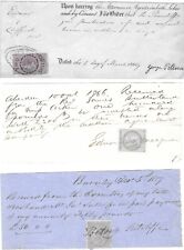 Victorian receipts stamps for sale  WORTHING