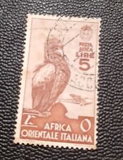 Italia colonie 1938 usato  Tresana