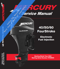Mercury 40 / 50 / 60 FourStroke (4 Stroke) EFI Service Manual - CD (PDF) for sale  Shipping to South Africa