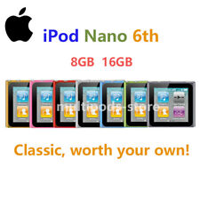 ✨Odtwarzacze MP3 Apple iPod Nano 6. generacji✨ 8 GB / 16 GB Wszystkie kolory✨ na sprzedaż  Wysyłka do Poland