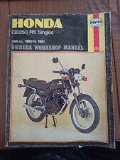 Honda cb250 haynes for sale  BRIDGWATER