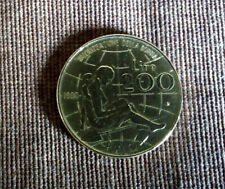 Moneta rara da 200 LIRE FAO 1980  Valorizzazione della donna / MONTESSORI usato  Casole D Elsa