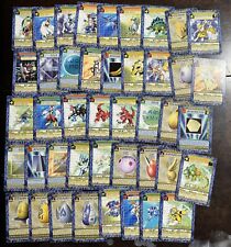2001 DIGIMON BATTLE SERIES LOT OF 43 CARDS PAILDRAMON RENAMON INFERMON GARGOMON, used for sale  Shipping to South Africa