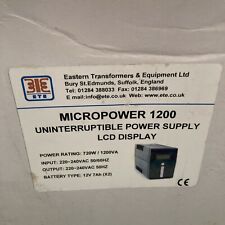 Micropower 1200 Uninterruptible Power Supply (UPS) with LCD Display 1200VA for sale  Shipping to South Africa
