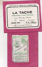 Etiquette tache 1969 d'occasion  Vendays-Montalivet