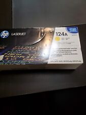 Used, Genuine HP 124A Q6002 Yellow Laserjet Ink Toner Cartridge New/open Box  for sale  Shipping to South Africa