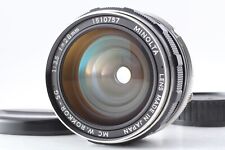 [Excelente Minolta Mc W. Rokkor-sg 28mm f3.5 Gran Angular Prime Lens Japón segunda mano  Embacar hacia Argentina