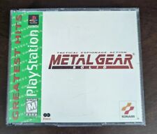 Metal Gear Solid Greatest Hits (Sony PlayStation 1, 1999) for sale  Shipping to South Africa