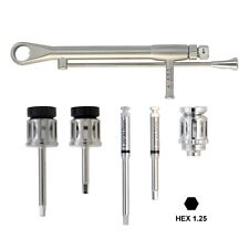 Usado, Chave de fenda de implante hexagonal 1.25 driver adaptador chave de torque dental Astra Zimmer comprar usado  Enviando para Brazil