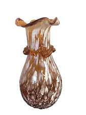 Vase dark amber for sale  Crystal Lake