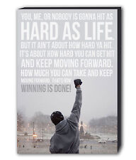 Rocky balboa quote for sale  PLYMOUTH