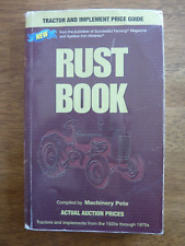 Rust Book: Guia de Preços de Trator e Implemento (1920 - 1970) Pete Máquinas - BOM comprar usado  Enviando para Brazil