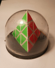 ~NUNCA USADO Quebra-cabeça Triângulo Cubo de Velocidade Pyramid Pyraminx Vintage na Caixa 1981~ comprar usado  Enviando para Brazil