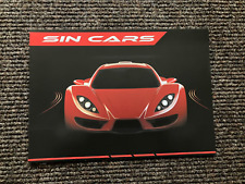 Sin cars brochure for sale  BEDFORD