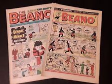 Early 1952 BEANO COMIC  and  BEANO COMIC 1976.NICE...by D.C.Thomson dandy for sale  ROMFORD