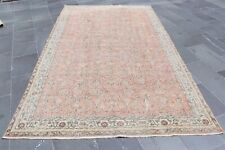 Diningroom rug, Carpet, Oushak rug, Floral area rug, Rug, 5.6 x 9.4 ft TR4438, used for sale  Shipping to South Africa