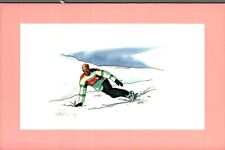 Carte postale snowboard d'occasion  Villefontaine