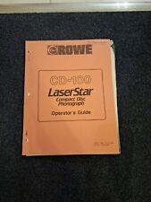 Rowe 100 laserstar for sale  CHEPSTOW