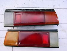 Toyota Corolla KE70 SDN Model 1978 81 tail lights pair LΗ RΗ Black Strip Down   for sale  Shipping to South Africa