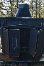 wood fireplace grate burning for sale  La Pine