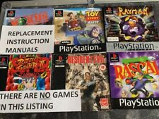 Playstation instruction manual for sale  SANDOWN