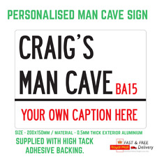 Personalised man cave for sale  THORNTON-CLEVELEYS
