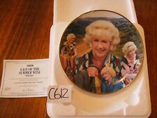 LAST OF THE SUMMER WINE DANBURY MINT MARINA  BOXED COLLECTOR PLATE - PERFECT usato  Spedire a Italy