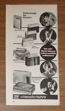 Seltene Werbung KW CLASSIC NOVO Sportfeuerzeug Tischfeuerzeug Feuerzeug 1967, gebraucht gebraucht kaufen  Legden
