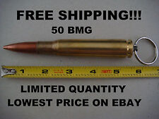 (*** FREE SHIPPING***) REAL BULLET KEYCHAIN 50 CAL BMG for sale  Las Vegas