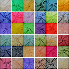 Tecido de polialgodão liso 60 cores algodão poli vestido artesanato  comprar usado  Enviando para Brazil