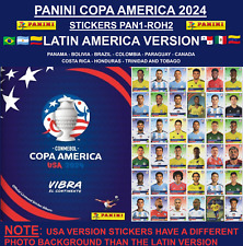 * VERSÃO AMÉRICA LATINA * Panini Copa América 2024 - Adesivos PAN1 - ROH2 comprar usado  Enviando para Brazil