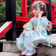 Fantasia infantil quimono Yukata roupa japonesa terno menina flor desempenho comprar usado  Enviando para Brazil