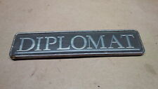 Badge emblem diplomat for sale  UK