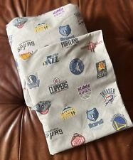 Pottery Barn Teen NBA BASKETBALL WC Flat Sheet & Fitted Sheets ~Queen~ for sale  Watsonville